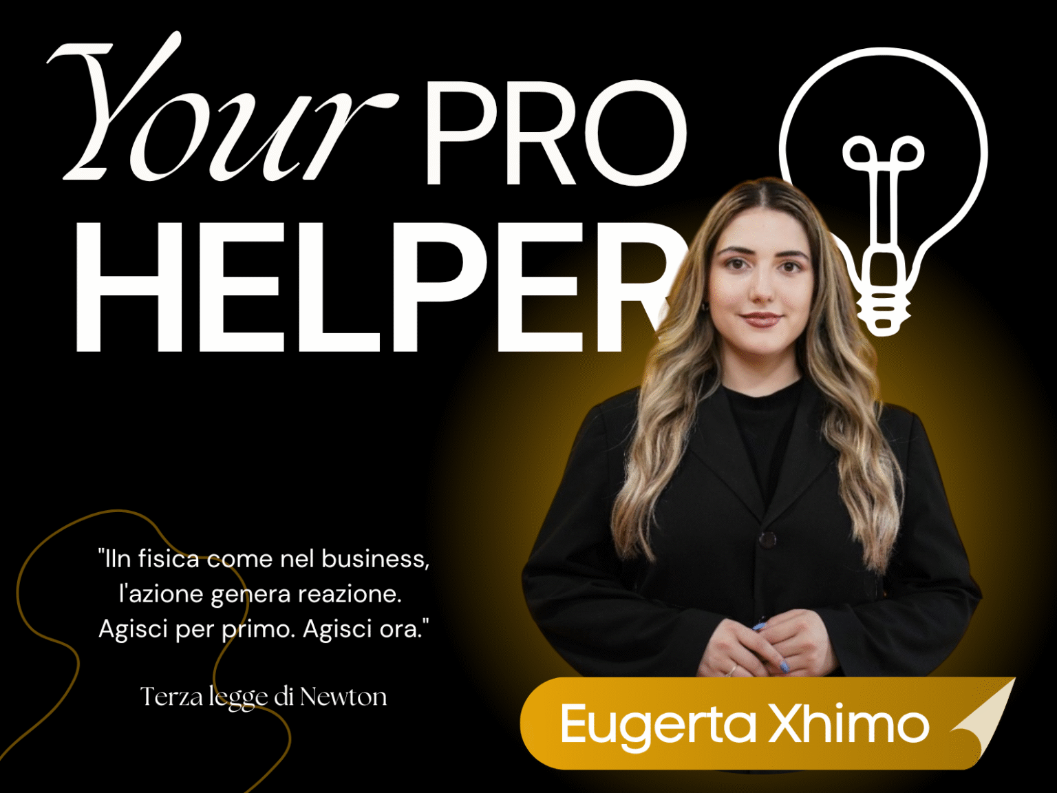 la storia di your pro helper eugerta xhimo